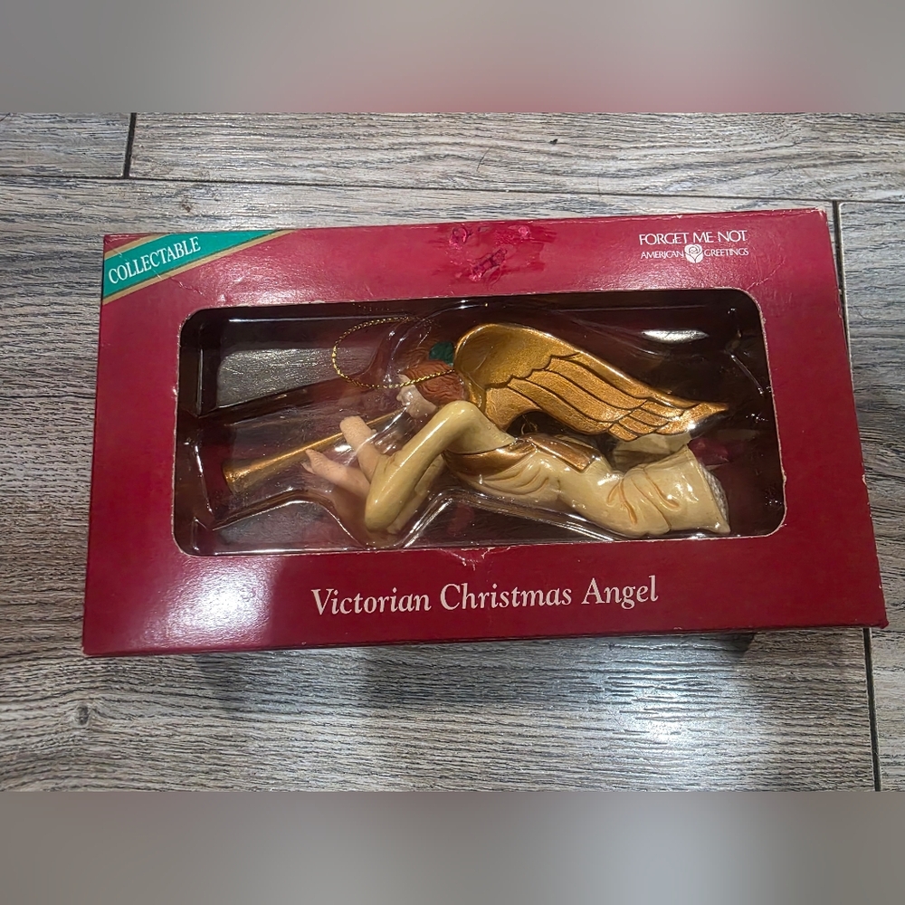 Victorian Christmas Angel Figurine